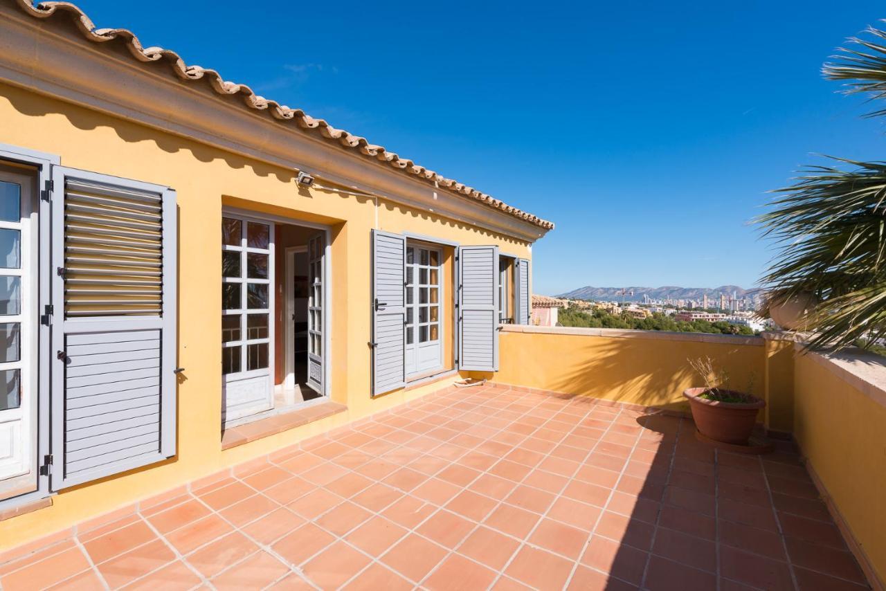 Villa Exclusiva Con Espectaculares Vistas Al Mediterraneo Cala de Finestrat Exterior photo