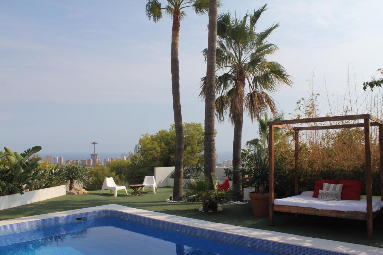 Villa Exclusiva Con Espectaculares Vistas Al Mediterraneo Cala de Finestrat Exterior photo