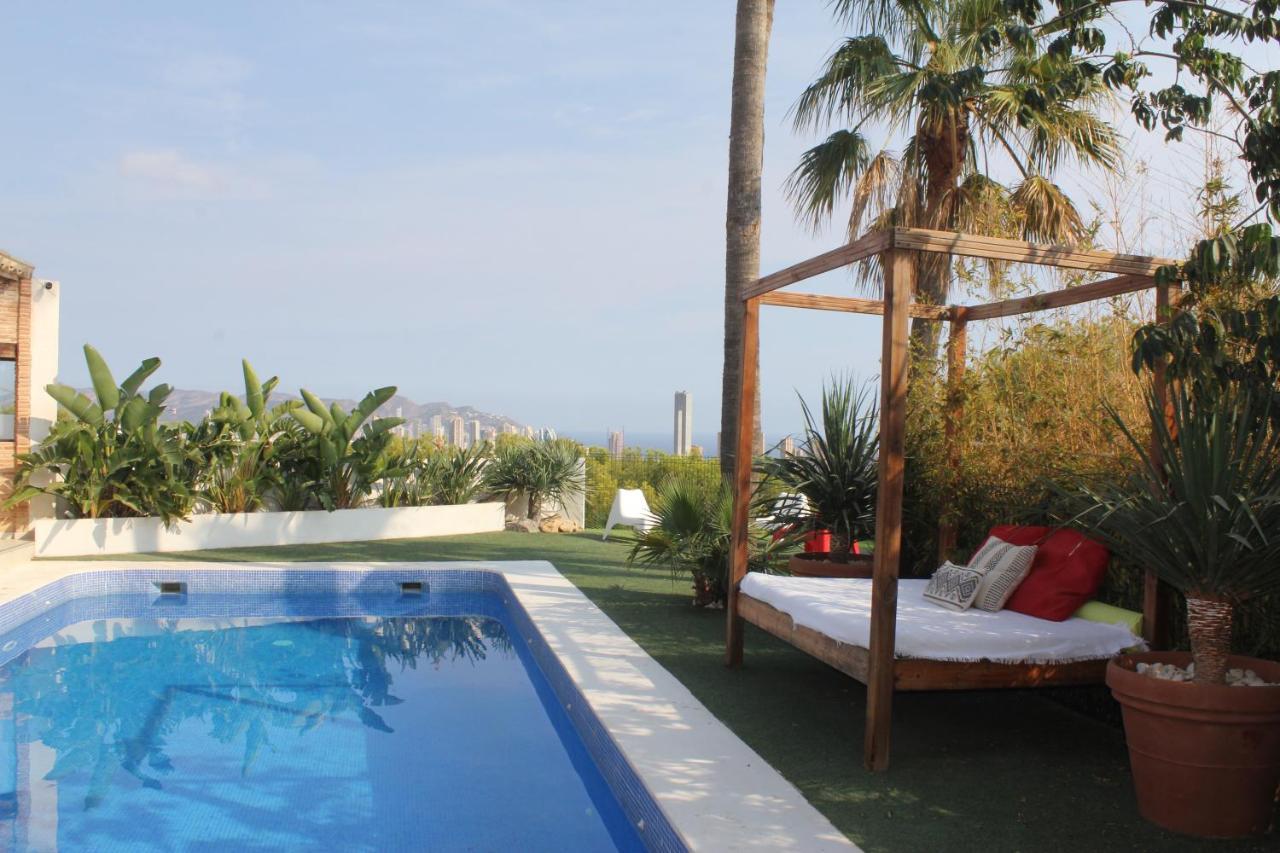 Villa Exclusiva Con Espectaculares Vistas Al Mediterraneo Cala de Finestrat Exterior photo